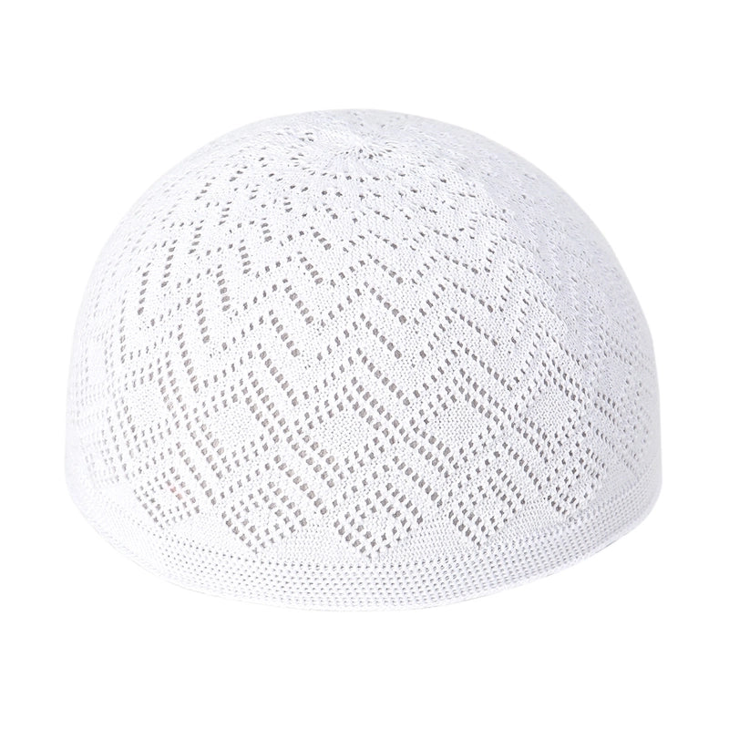 Spring New Hat Men’s Melon Hat Knitted Hat Arab Muslim Hat Simple Breathable Men’s Hat