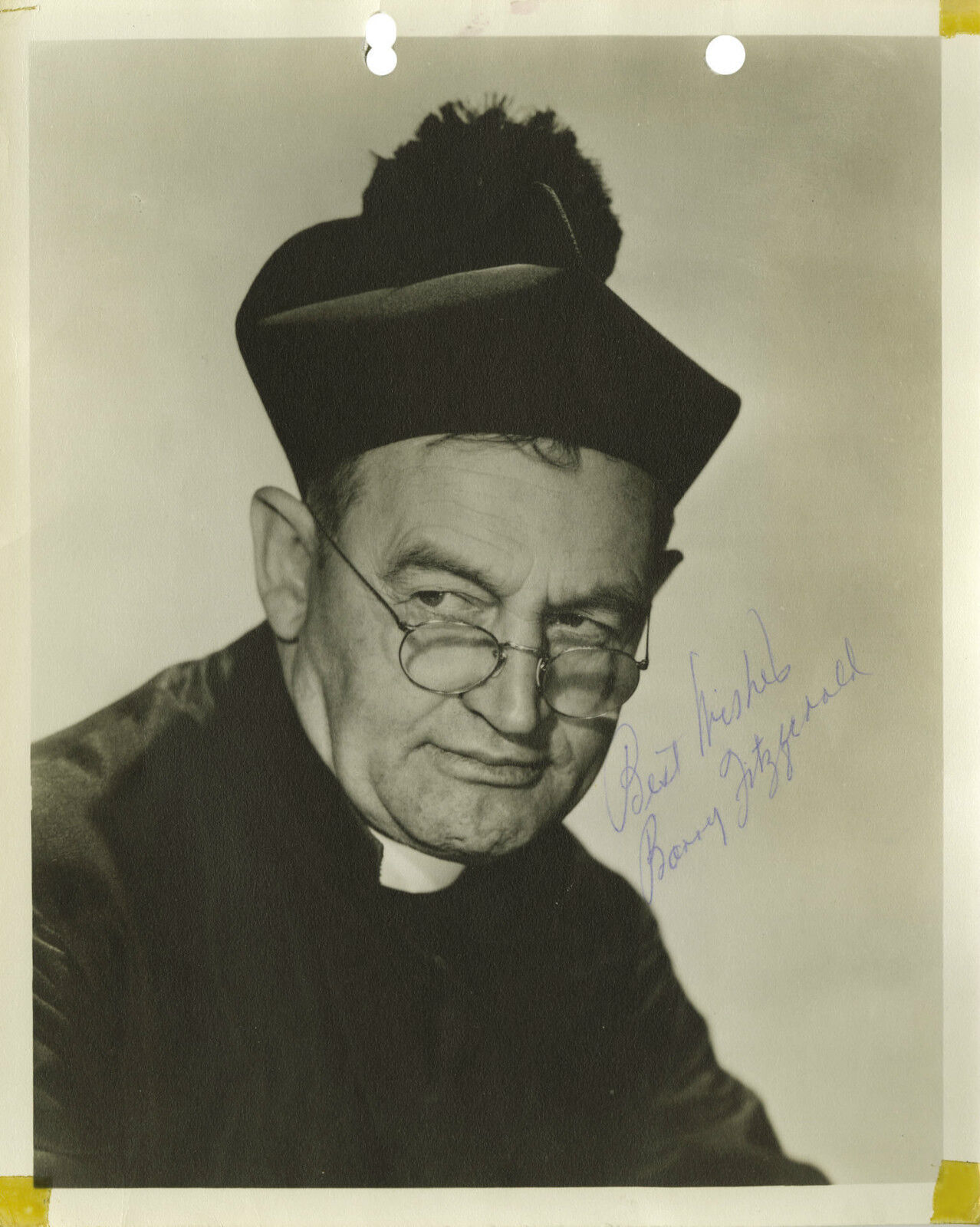 BARRY FITZGERALD Signed Photo Poster paintinggraph - Film Star Actor - preprint