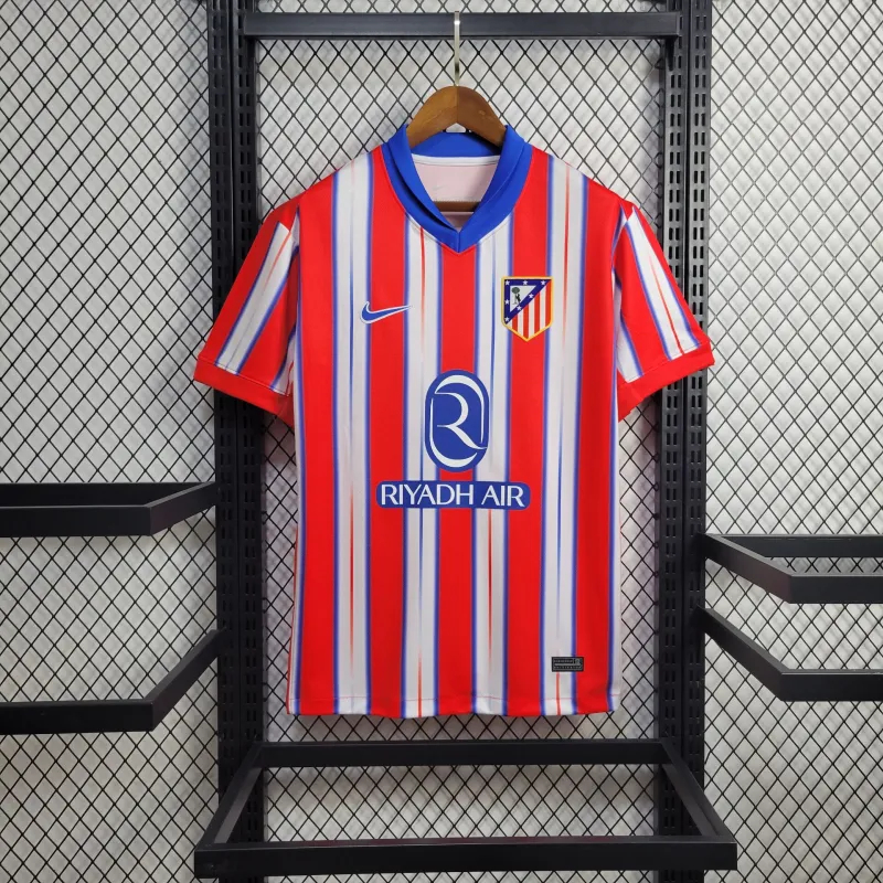 2024/2025 Atletico Madrid Home Football Shirt Thai Qaultiy