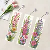 3Pcs Blumen - 5d DIY Handwerk Lesezeichen