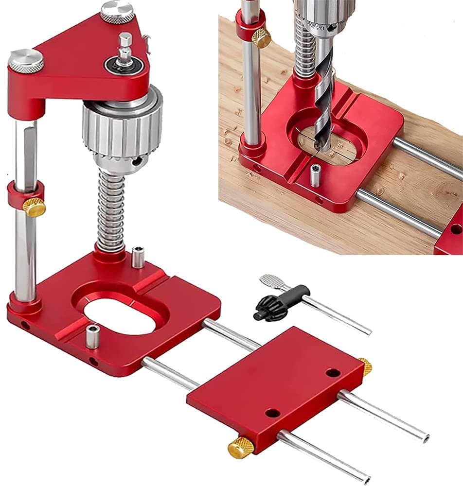 woodworking-drill-locator-mini-bench-drill-press-adjustable-punch