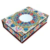 (US Local)Diamond Painting Storage Box DIY 5D Diamond Painting Jewelry Box for Women (B)