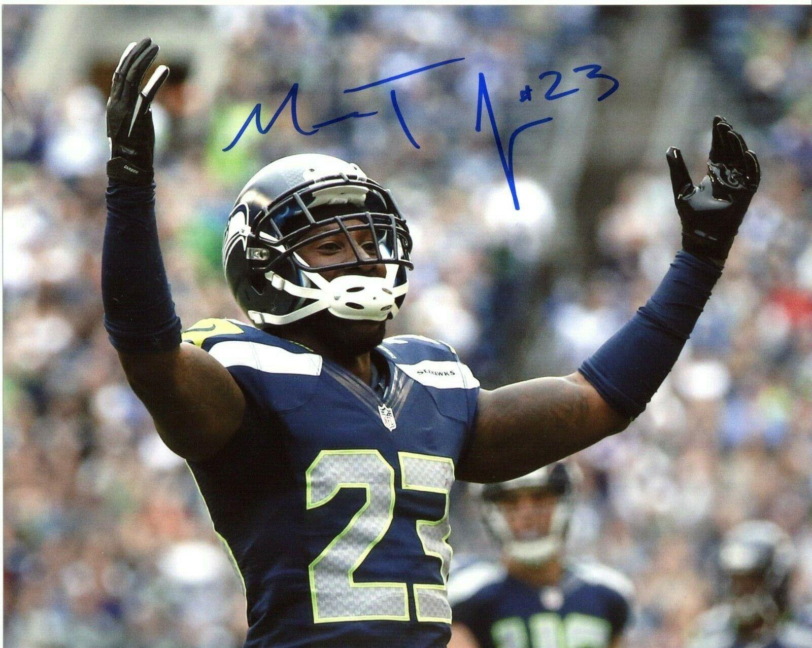 Marcus Trufant Seattle Seahawks Autographed Signed 8x10 Photo Poster painting CFS Holo COA