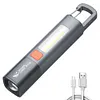 10 Pack Flashlight Recargeable LED Flashlight with 3 Modes & Hook for Emergency