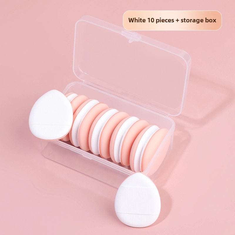 Finger Powder Puff Thumb Air Cushion Mini Version Makeup Sponge Dry And Wet Dual-purpose Foundation Liquid Does Not Eat Powder Fingertip Powder Puff