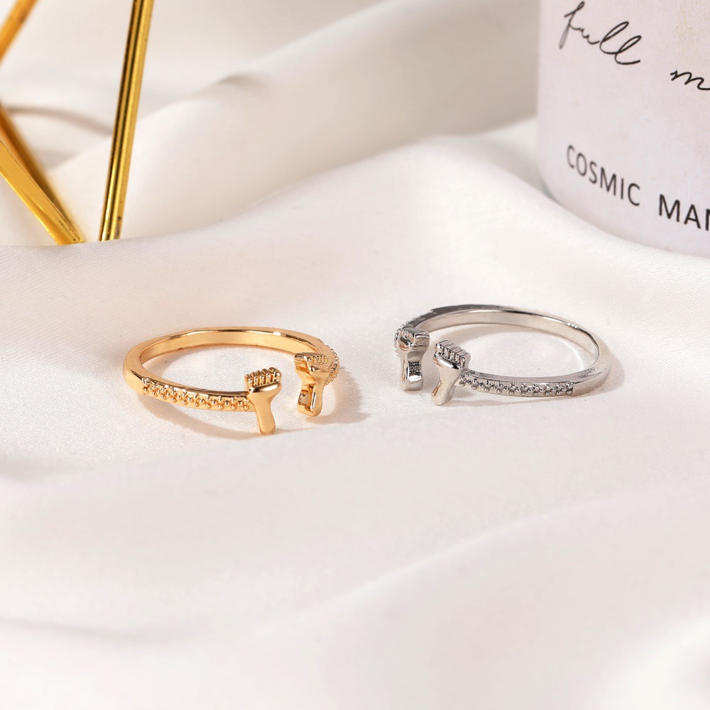 Little Feet Gold-Plated Ring