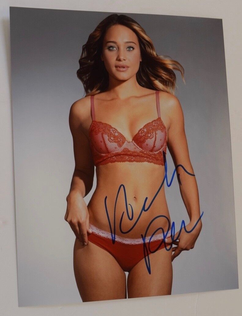 Hannah Davis Jeter Signed Autographed 11x14 Photo Poster painting Hot Sexy Model COA VD