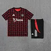 2025/2026 Manchester United Pre-Match Training Red Shirt+Shorts 1:1 Thai Quality