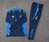 2024/2025 Nottingham Half-Pull Training Suit Royal Blue Football Jersey 1:1 Thai Quality Set