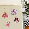 8Pcs Fairy Diamond Painting Fridge Magnet Diamond Art Magnets Decals Kit