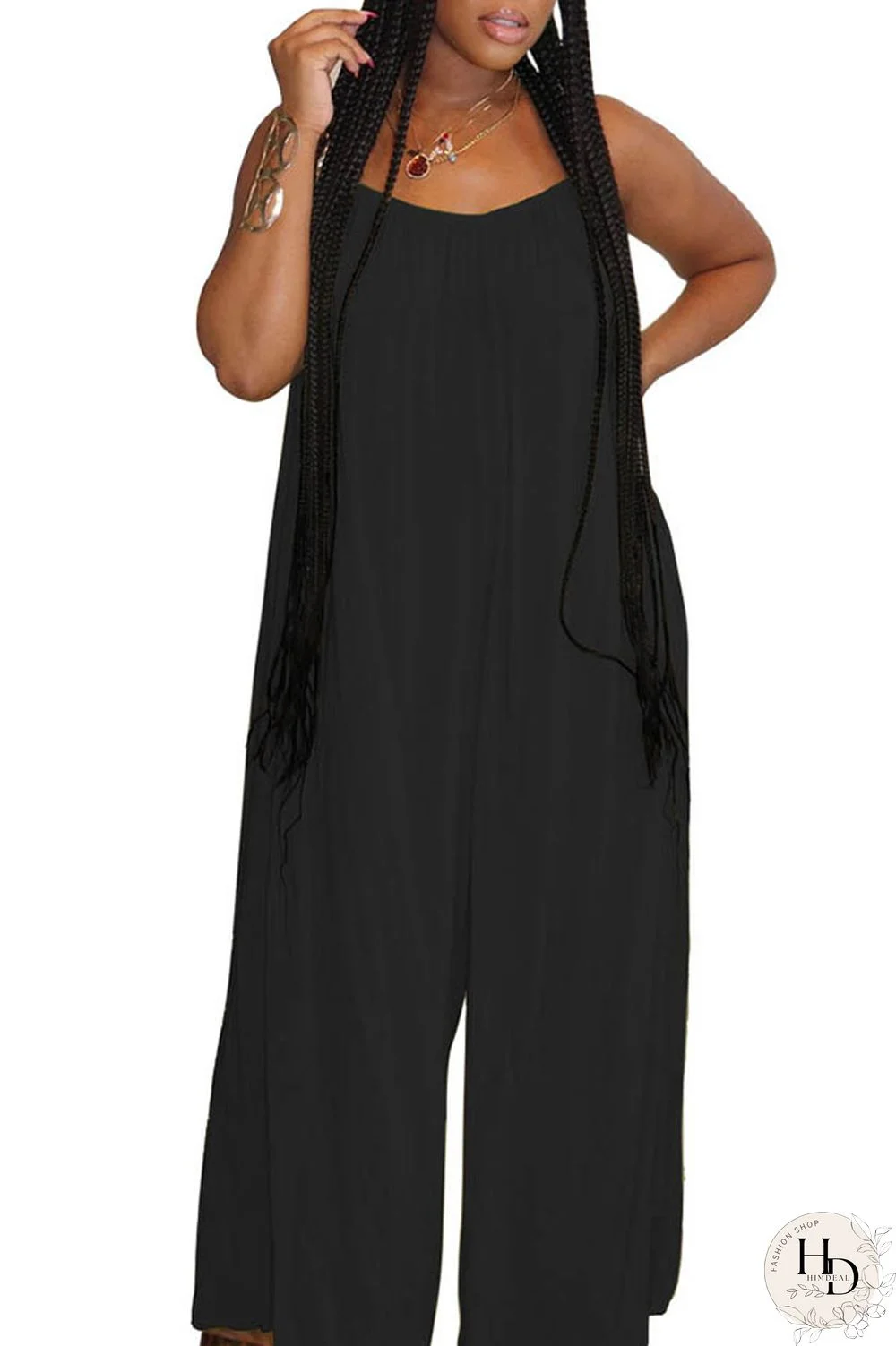 Red Fashion Sexy Solid Slip Jumpsuits