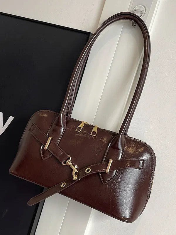 Fashion retro shell handheld shoulder crossbody bag