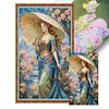 Victorian Beauty-11CT Stamped Cross Stitch 40*70cm/15.75*27.56in(Big Size)