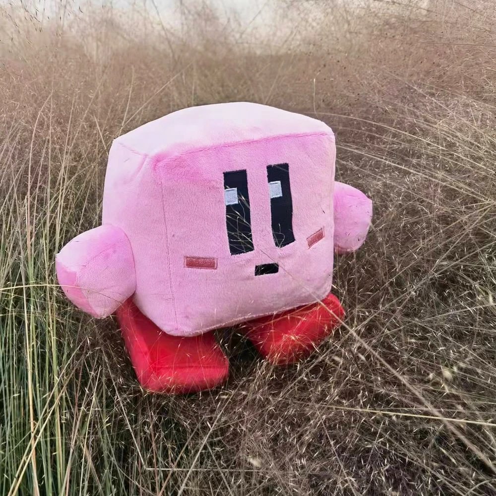 Minecraft Kirby Plush Toy Soft Stuffed Doll Holiday Gifts