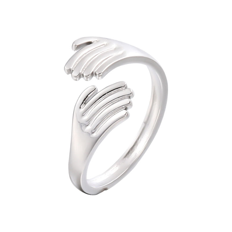 Unisex Expressive Stainless Steel Electroplating Rings