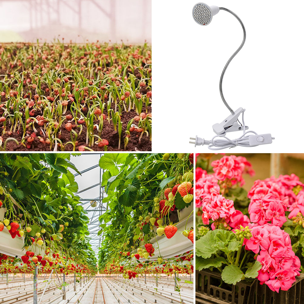 106LED Plant Growing Lamp Hose Bracket Clip Lights Flower Nursery Lights от Cesdeals WW