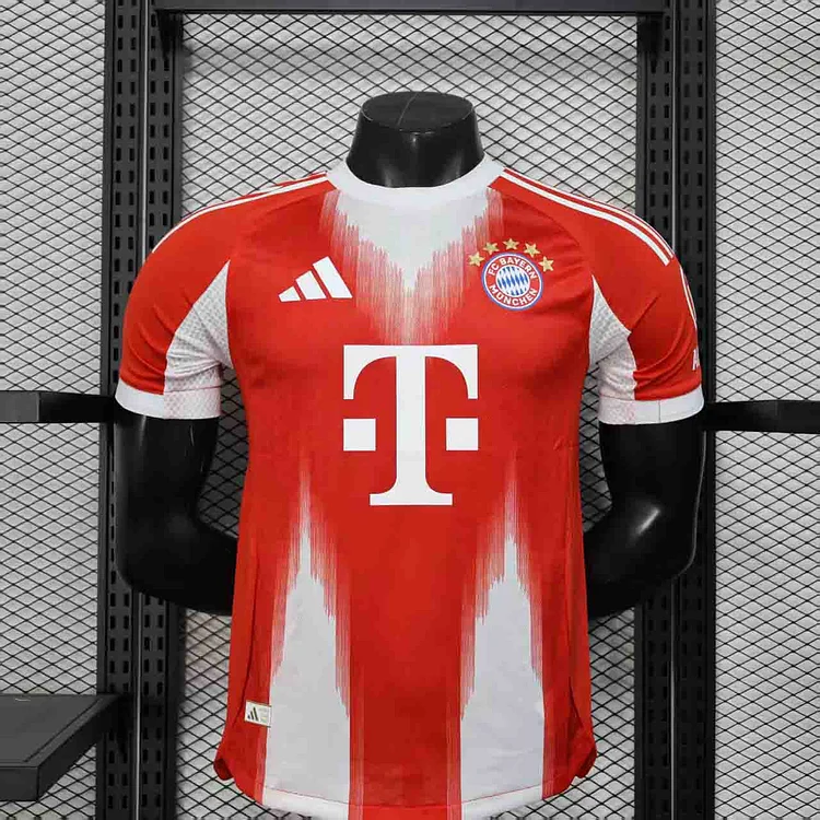 Player Edition-Bayern 25/26 Home Football Jersey