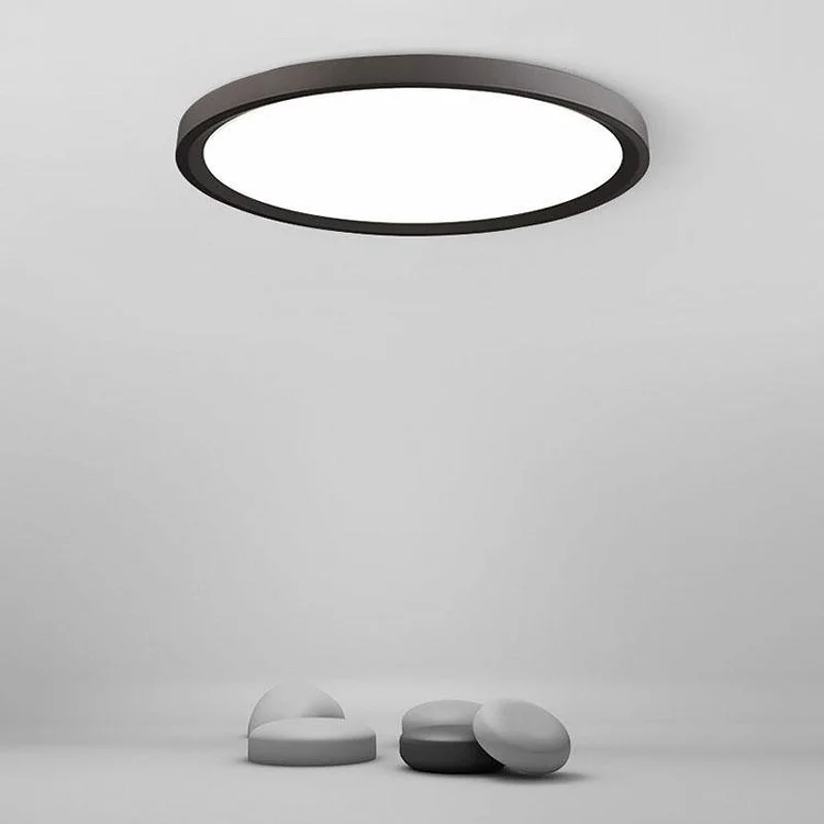 Nordic Industrial Black Flush Mount Ceiling Lights for Kitchen Dining Room Lighting - Appledas