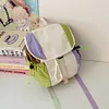 Nylon School Camping Daypack for Kids Cute Book Sackpack for Gym Sport Traveling