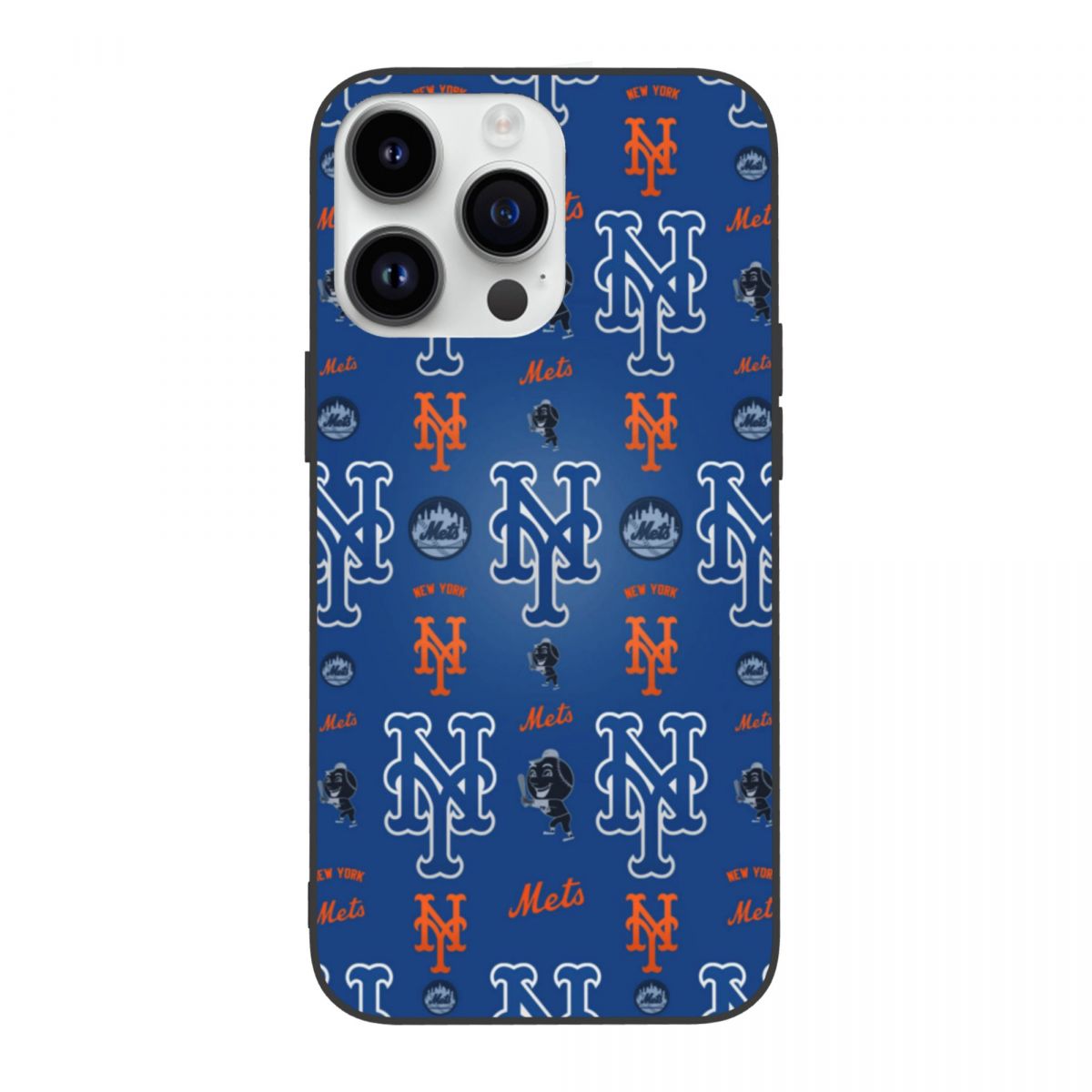 New York Mets Collage Logo iPhone Case Cover