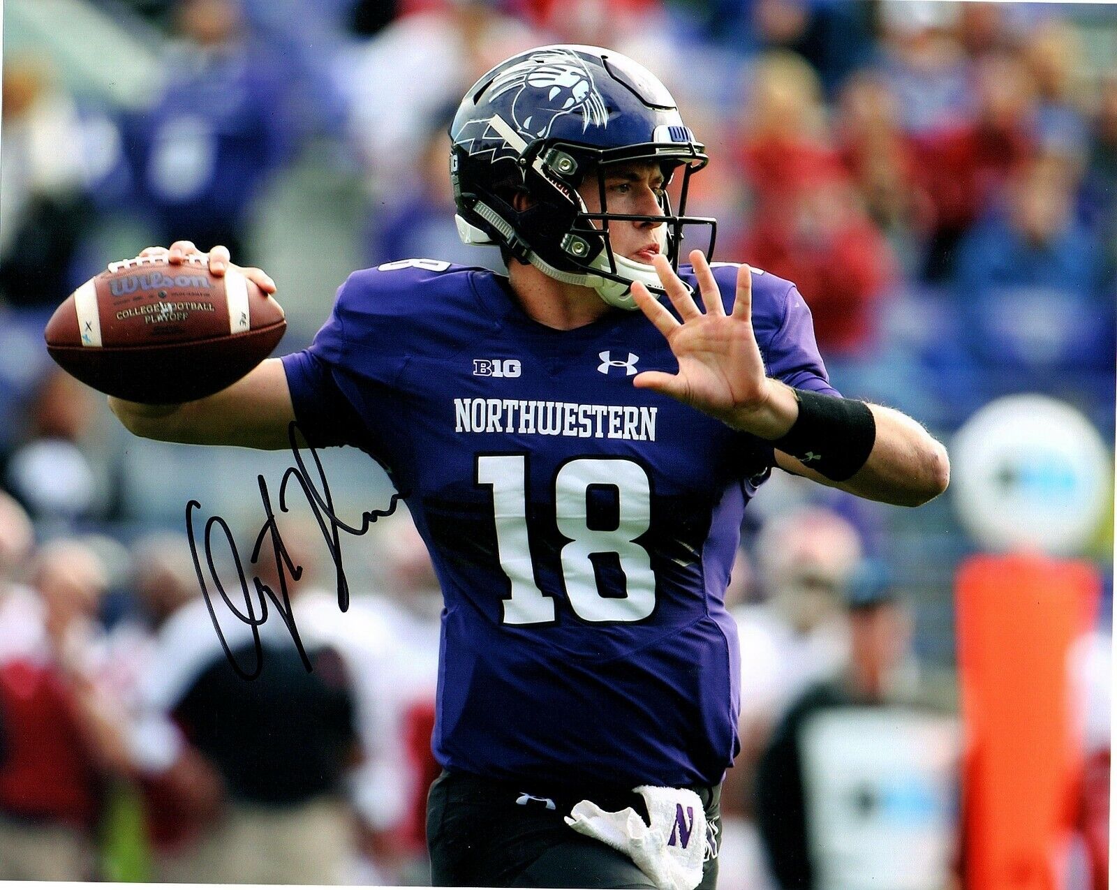 Clayton Thorson Northwestern Wildcats signed autographed 8x10 football Photo Poster painting e