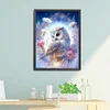 (Stamped/Counted) Owl-11CT Cross Stitch 40*50cm/15.75*19.69in