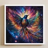(Multi Style)Colorful Bird-Full Embroidery 2 Strands 18CT Stamped Cross Stitch-35*35CM