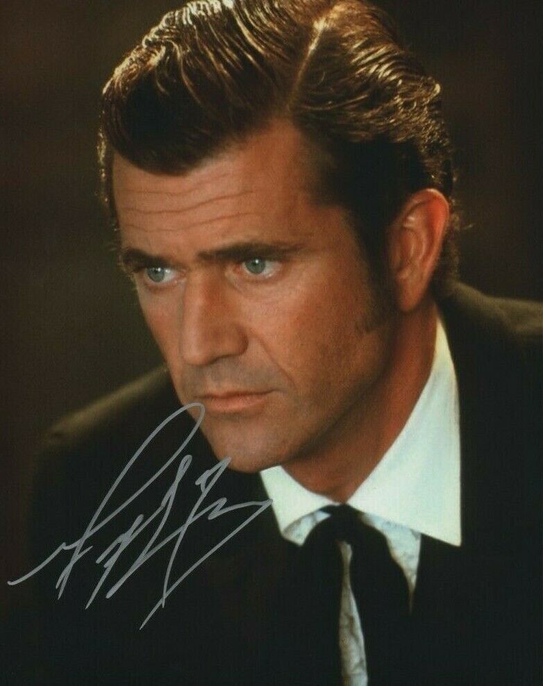 Mel Gibson Autographed Signed 8x10 Photo Poster painting ( Braveheart ) REPRINT