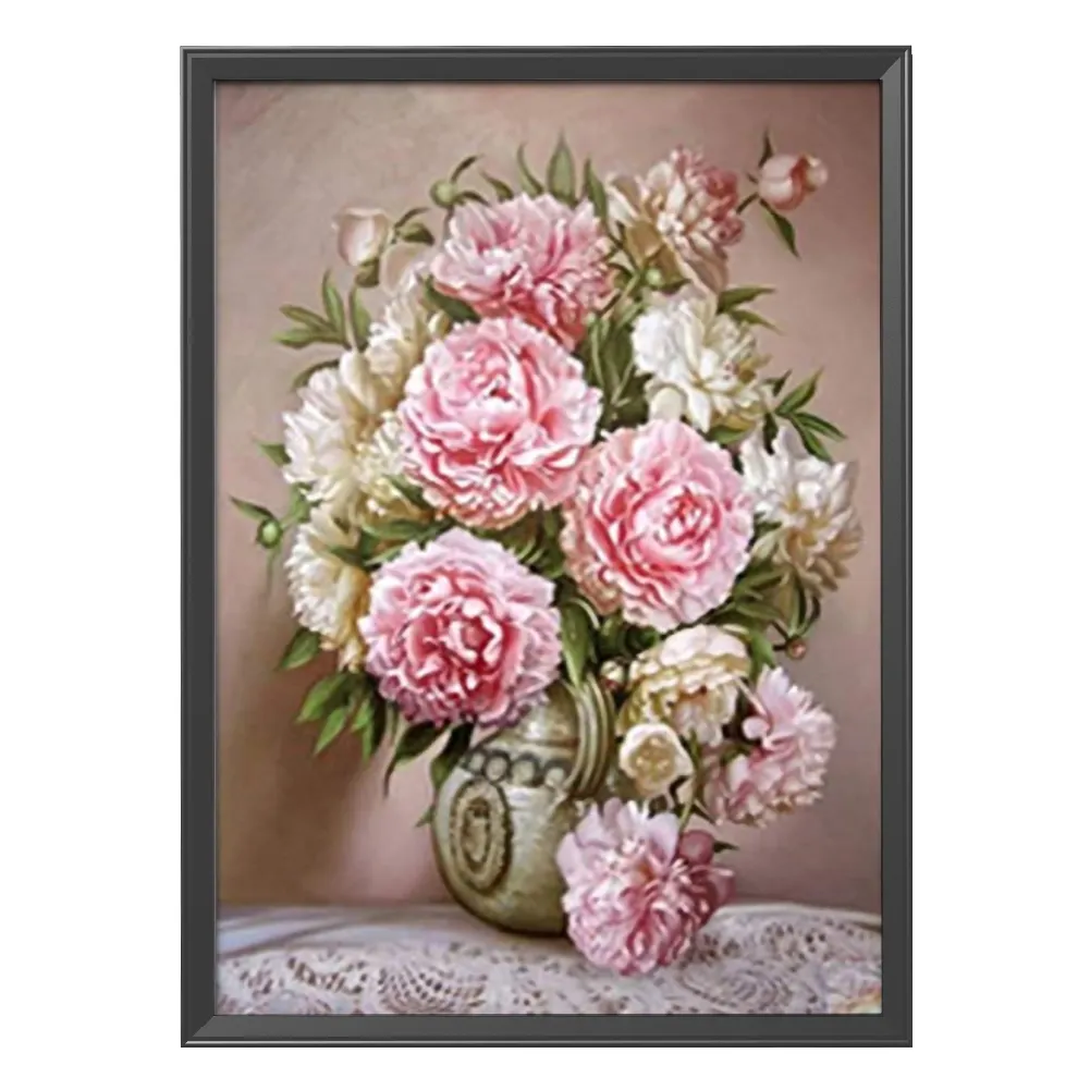 11ct Stamped Cross Stitch - Flower(40*50cm)