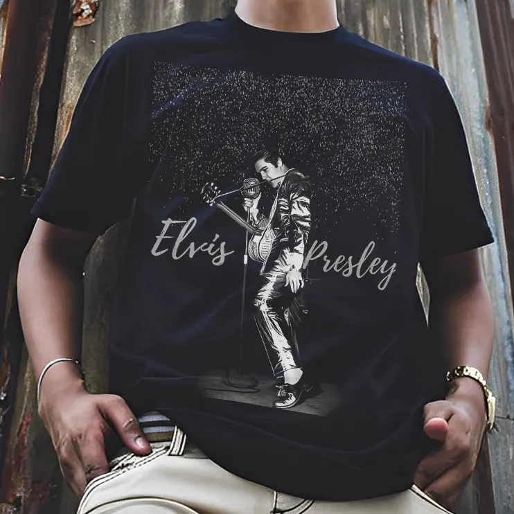 Elvis Presley Printed Men's T-shirt
