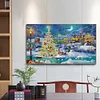 (60*40cm)Christmas Atmosphere - Crystal Rhinestone Diamond Painting