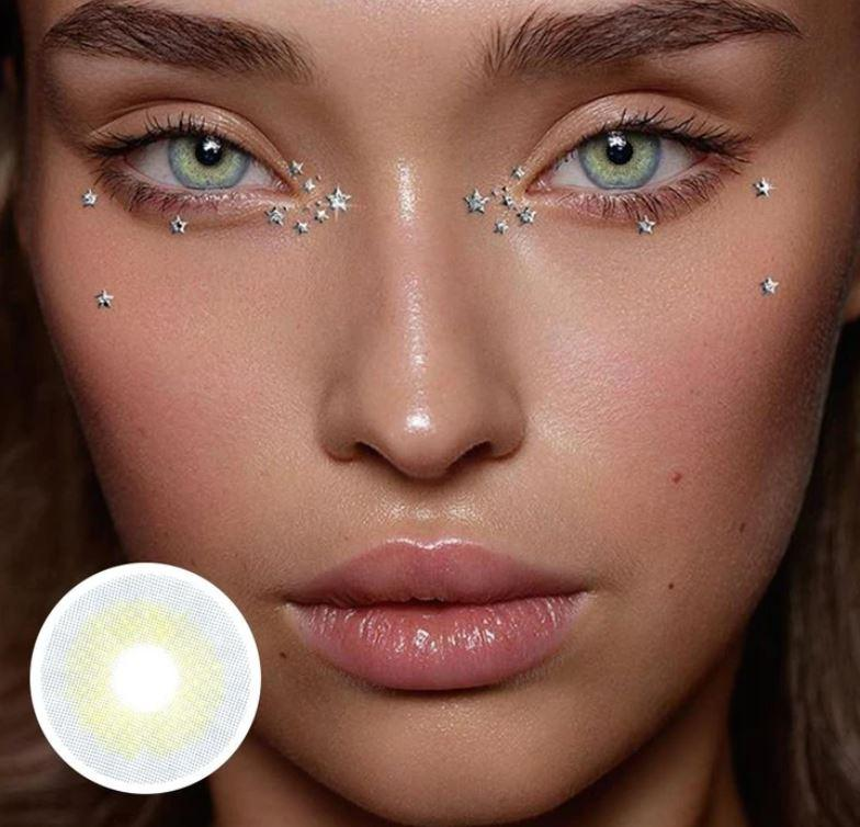 Polar Lights Blue Grey Contact Lenses 14.2mm