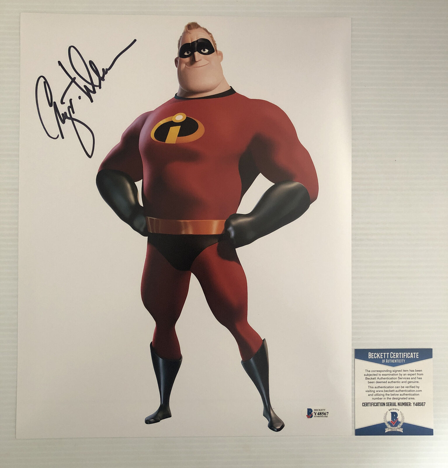 Craig T Nelson Signed Autographed 11x14 Photo Poster painting The Incredibles Pixar Beckett COA1