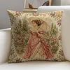 Victorian Girl DIY 11CT 3-Strand Printed Cross Stitch Kit 45x45cm