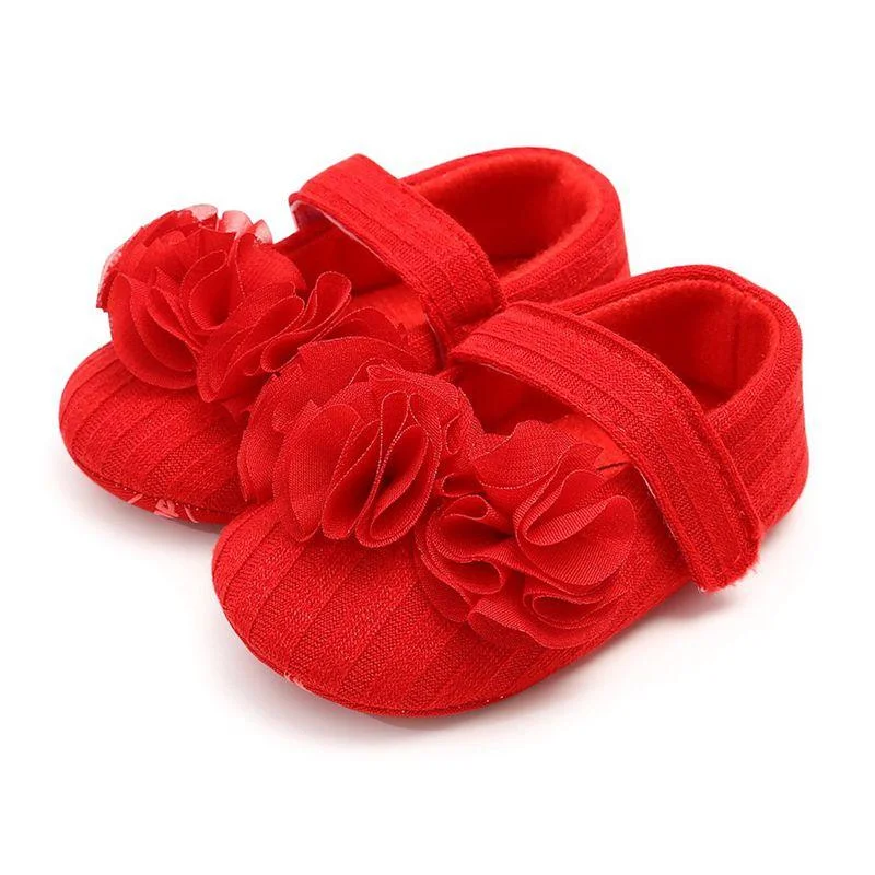 Baby Girls Cotton Shoes Retro Spring Autumn Toddlers Prewalkers Cotton Shoes Infant Soft Bottom First Walkers 0-18M