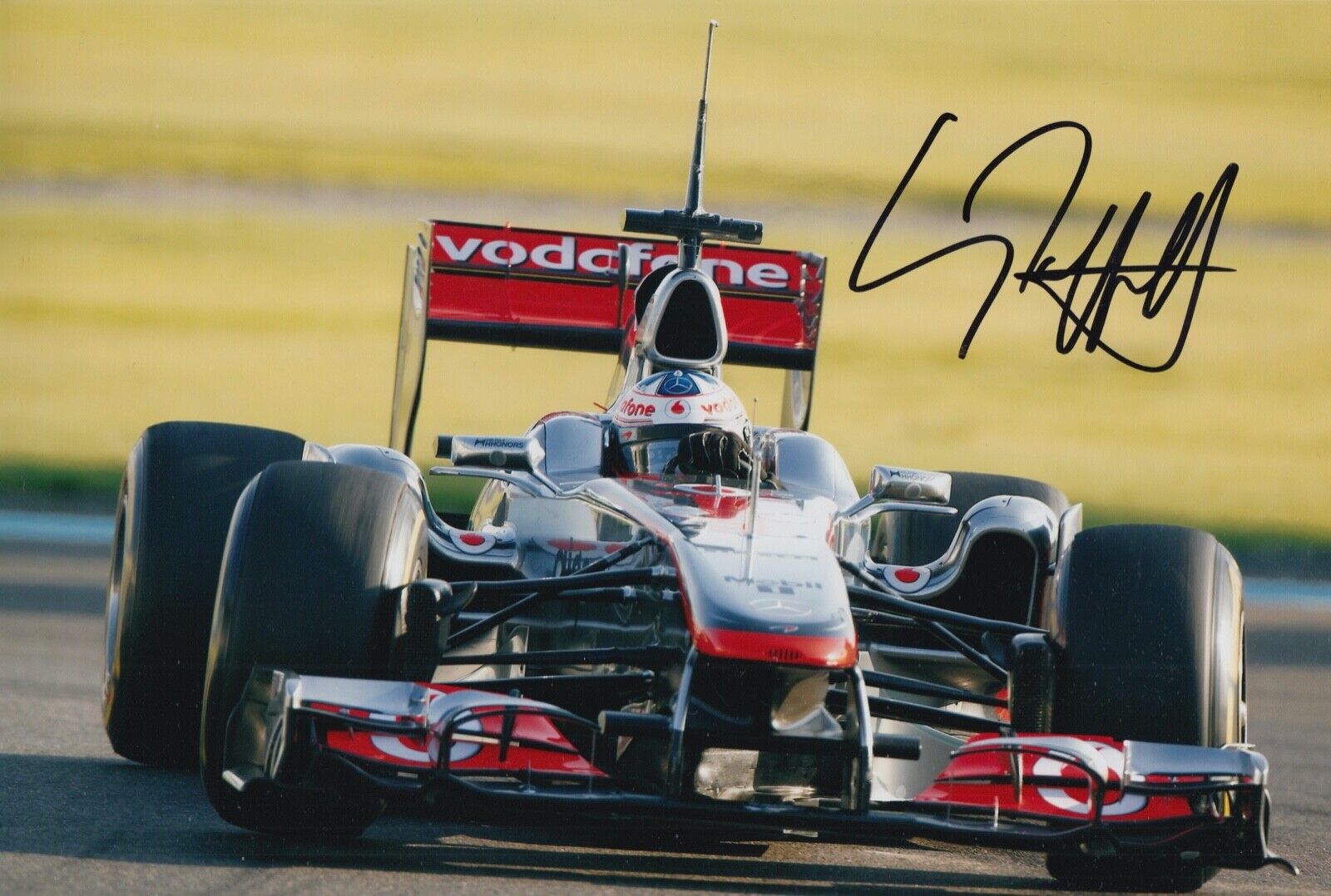 Gary Paffett Hand Signed 12x8 Photo Poster painting F1 Autograph McLaren-Mercedes 8