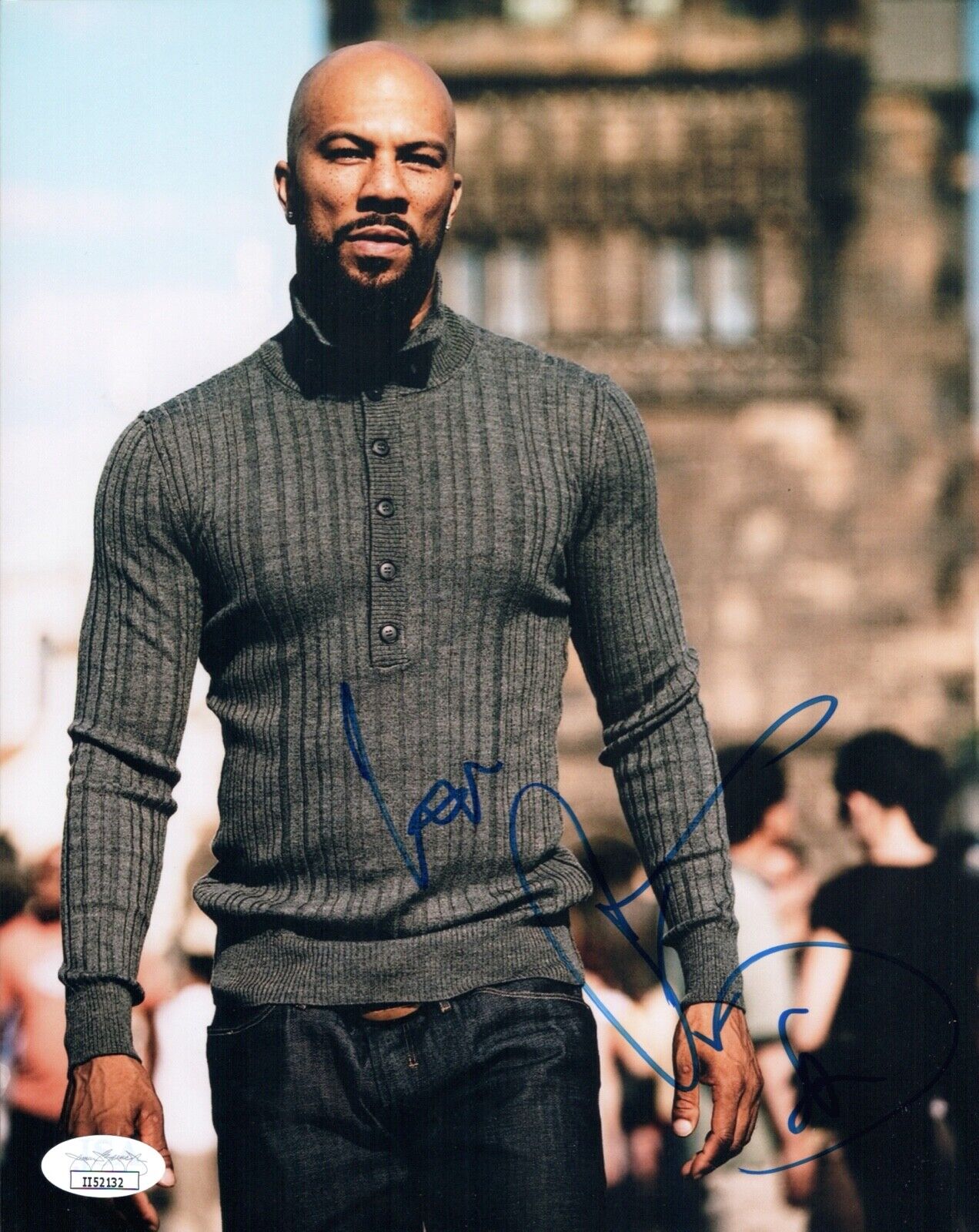 COMMON Signed 8x10 Photo Poster painting JOHN WICK 2 Cassian In Person Autograph JSA COA Cert