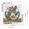 Cat Fish - Full Round Drill Diamond Painting