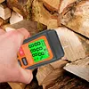 2Pin Wood Digital Moisture Meter W/ Backlit LCD Ygrometer for Wood Wall Firewall