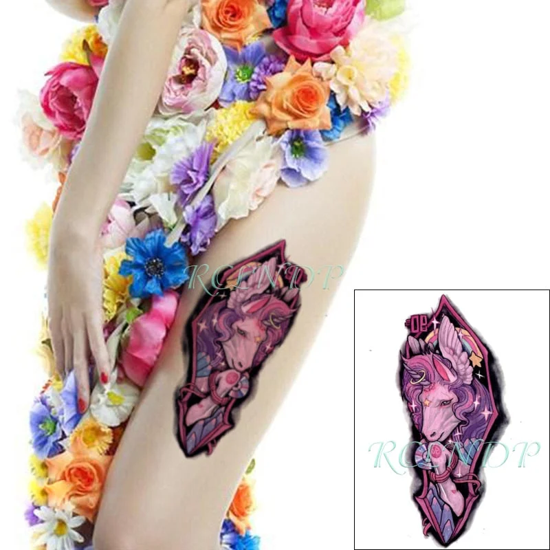 Waterproof Temporary Tattoo Stickers on Body Tribal Totem Fake Tatto Flash Tatoo Back Leg Arm belly big size for Women Men girl