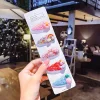5PCS Colorful Drift Shimmers Transparent Barrettes Set for Kids