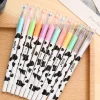 12PCS Random Mixed 0.38mm Color Gel Pen School Opens Season Student Office Cute Stationery Gift