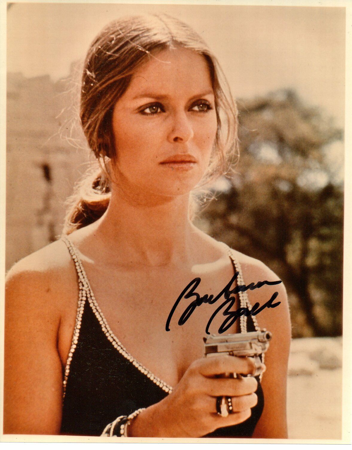 Genuine Hand Signed Barbara Bach SPY WHO LOVED ME 10 x 8 Photo Poster painting  James Bond COA