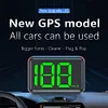 GPS KMH MPH HUD Digital Speed Meter Gauge Head Up Display Big Font Speed for Car