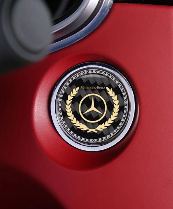 One-button Start Decorative Sticker Button Car Sticker