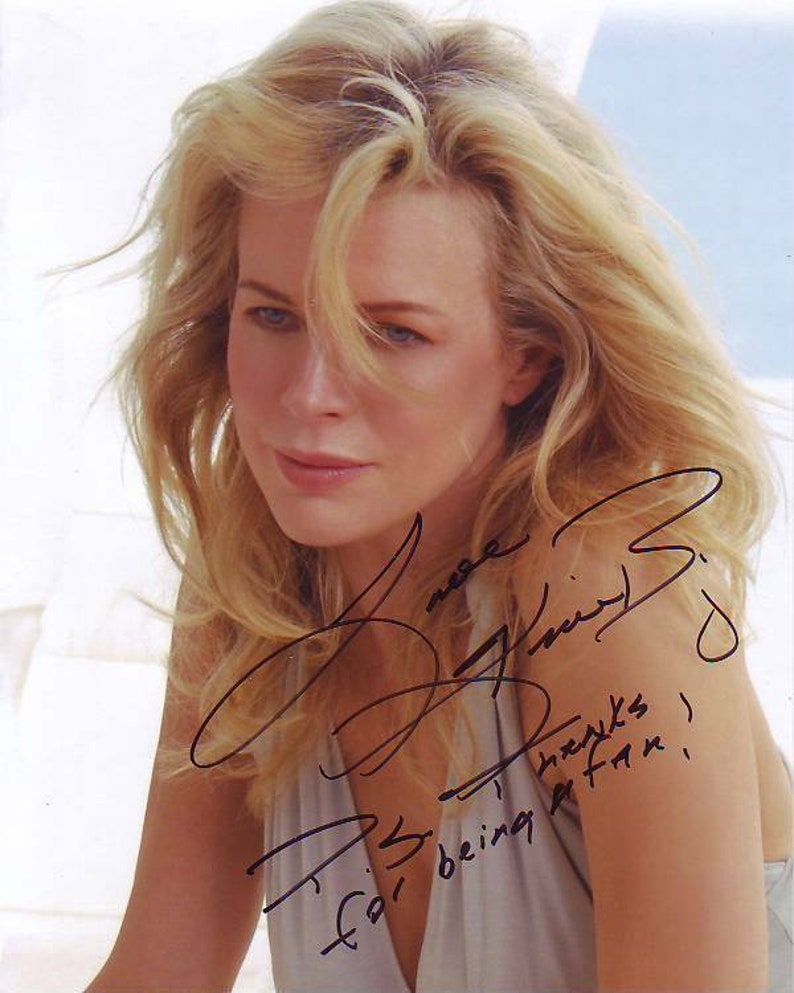 Kim basinger signed autographed Photo Poster painting great content!