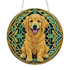 Diamond Painting Dog Pendant for Home Garden