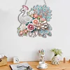 (US Local)Acrylic Special Shape Peacock 5D DIY Diamond Painting Dots Pendant for Window