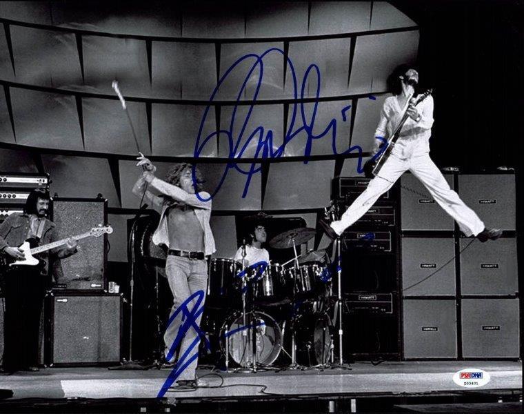 REPRINT - THE WHO Daltrey - Townsend Autographed Signed 8 x 10 Photo Poster painting Poster