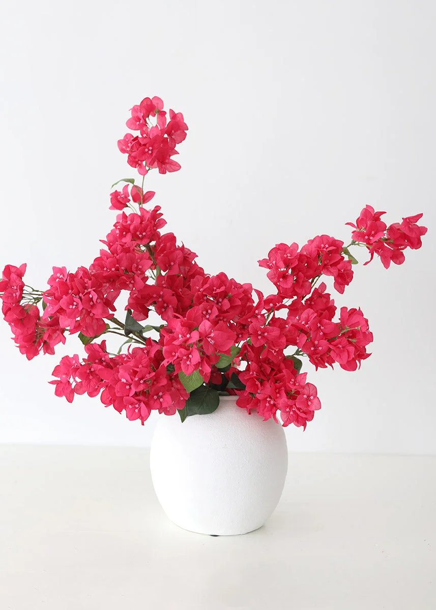 Pink Bougainvillea Flower Fake Branch - 44"